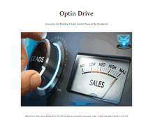 Tablet Screenshot of optindrive.com